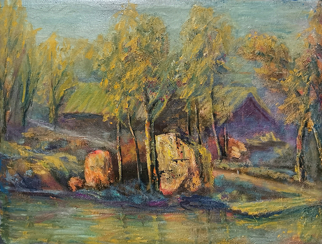 沈光宇作品 《午时池边的宁静》.jpg