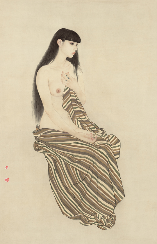 初春-1993年作-100x66cm-作品材质绢.jpg