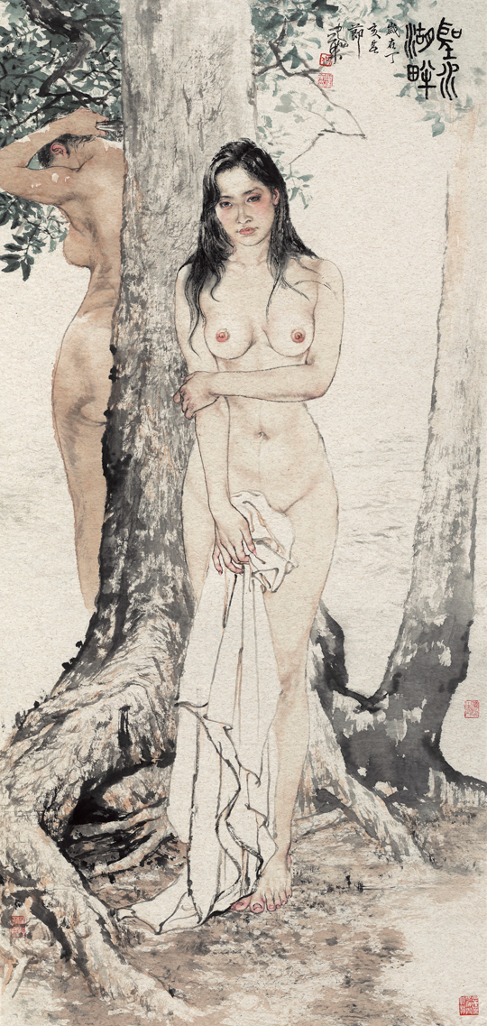 圣水湖畔-2007-147x70cm.jpg