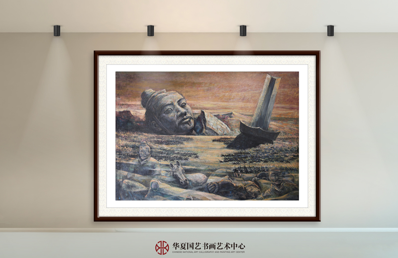 9孙永印作品9《战》规格：123X148cm--1999年.jpg
