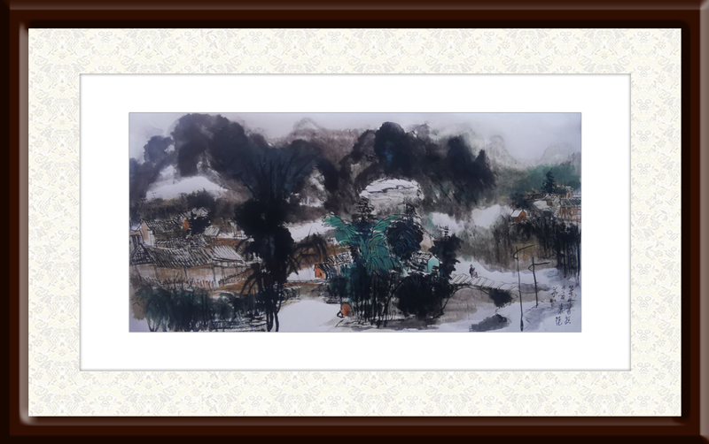 袁陆华作品2《写生外普拉》--规格：78×150cm.jpg