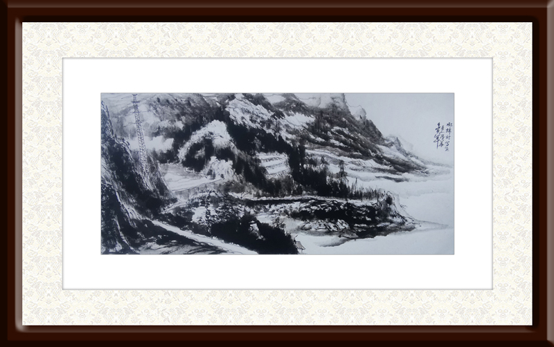 袁陆华作品10《元谋那蚌村写生》--规格：80×180cm.jpg