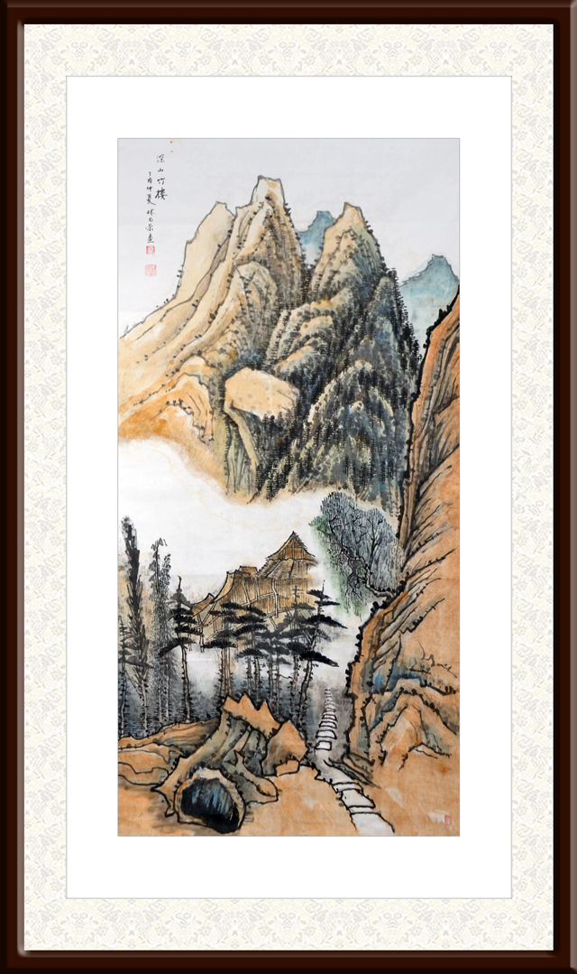 林猷荣作品4《深山竹楼》.jpg