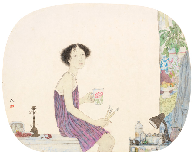 丁晓东作品4《夏》60x80cm---------2006年.jpg