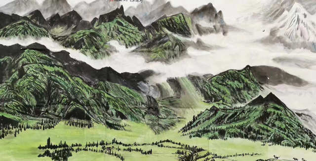 殷富兰作品10《祁连秀色》.jpg