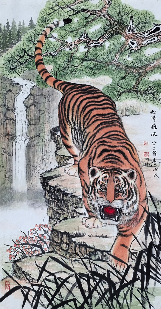 李仲民作品4《松涛雄风》.jpg