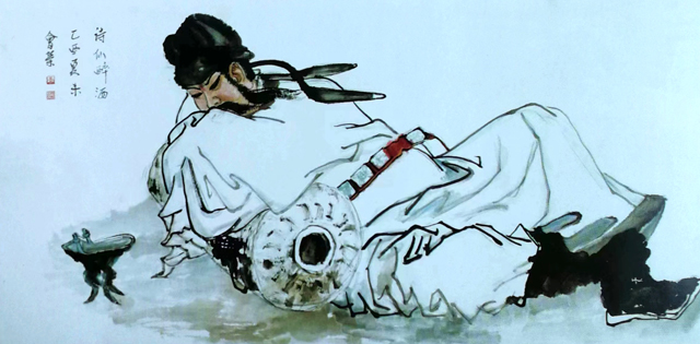 王会荣作品10《诗仙醉酒》.jpg