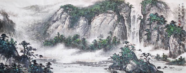 雷显平作品10-《山静春意浓》.jpg