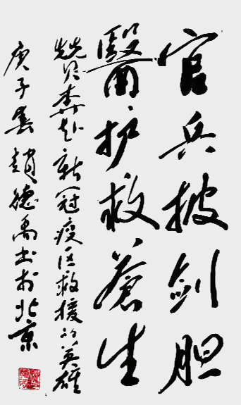 赵德禹作品8《赞奔赴新冠疫区救援的英雄》.jpg