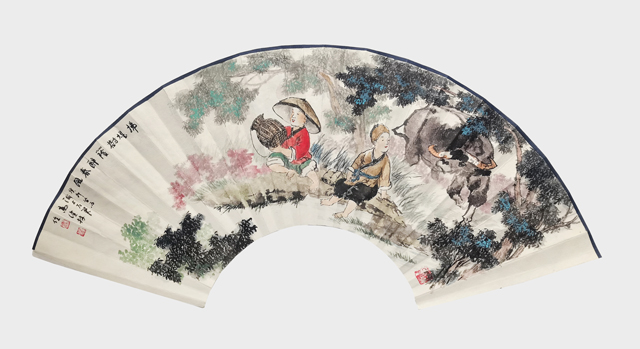 高健林作品《拂堤树荫醉春风》.jpg