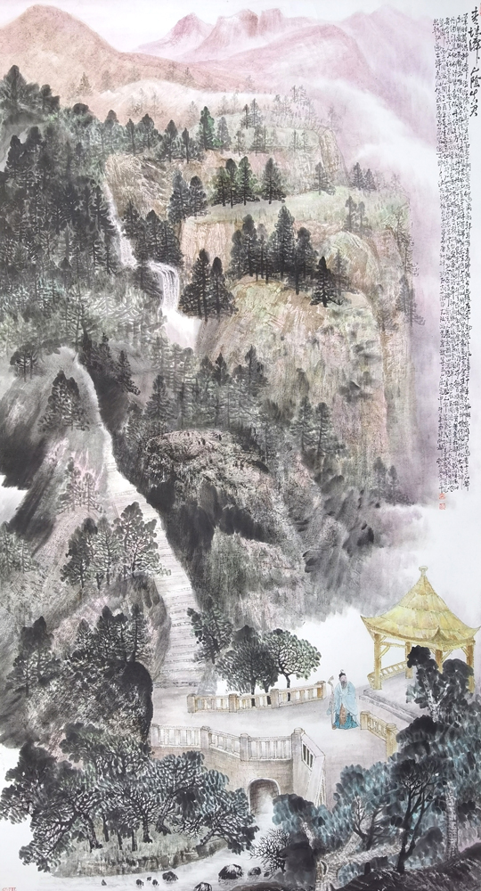 青城仙人覌景图180㎝x98㎝创作于2015年.jpg