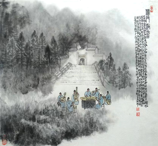 儒門洞音69㎝x69㎝1979年作于成都.jpg