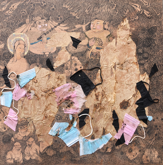 杨萍作品8《疫》60cm×60cm---2020年.jpg