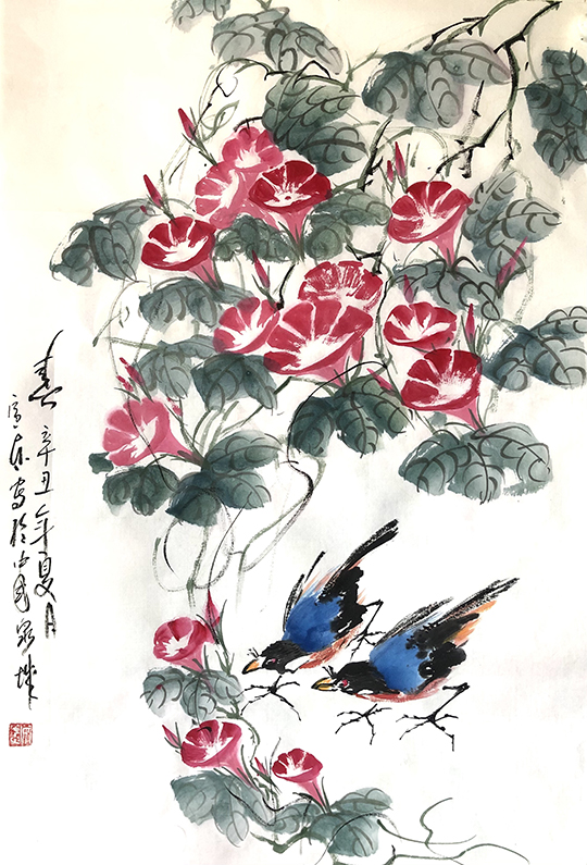 安宣东作品5《春》.jpg