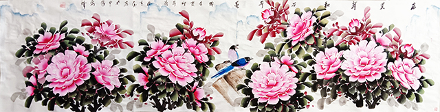 安宣东作品8《富贵祥和万年春》.jpg