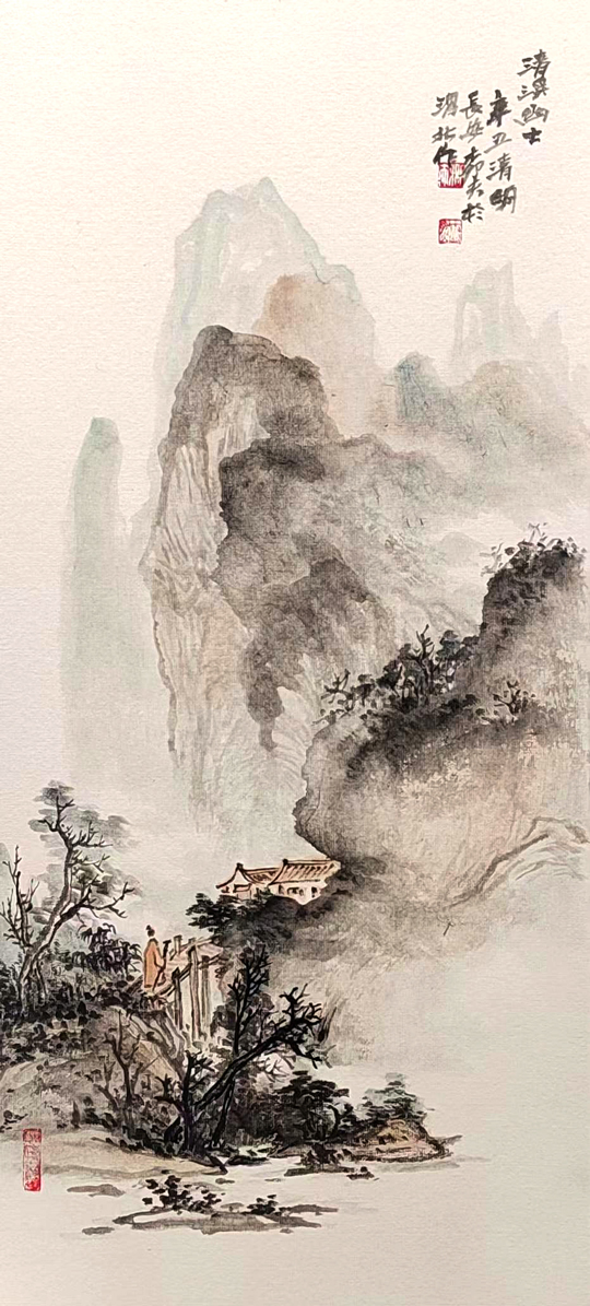 张红太作品2《清溪幽士》.jpg