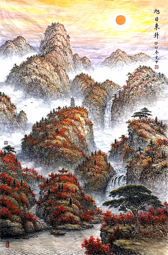 裴宪中作品4《旭日东升》.jpg