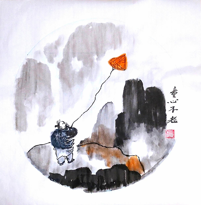 杨晓东作品4《童心不老》.jpg