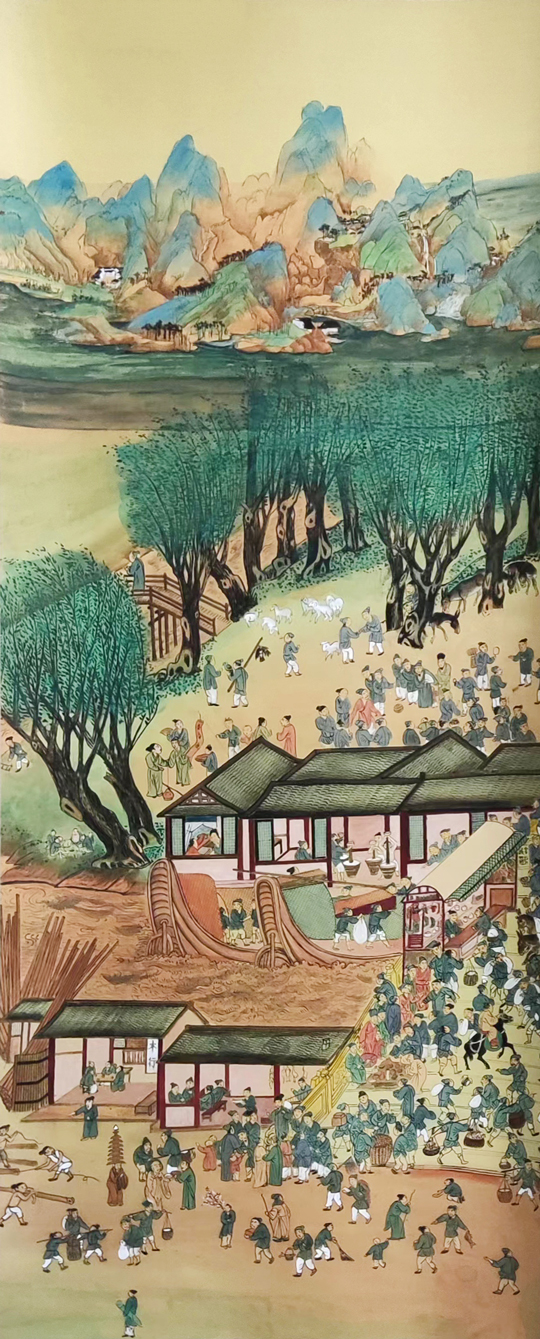徐瑞明作品：-清明上河图（桥下生意）7.jpg