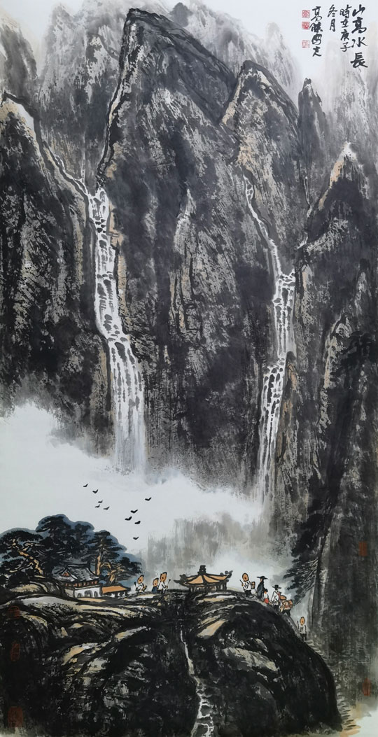 高杰作品1《山高水长》.jpg