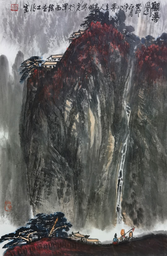 高杰作品3《观瀑图》.jpg