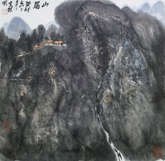 高杰作品6《山居》.jpg