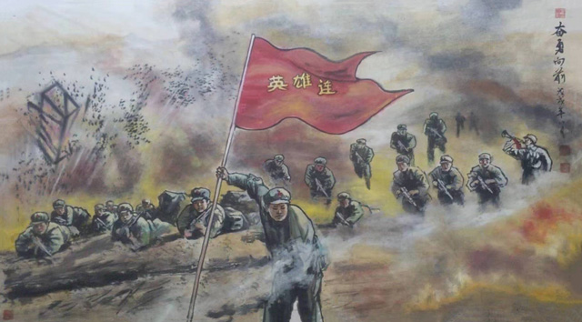 张连东作品6《奋勇向前》.jpg
