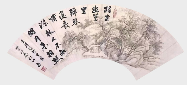 刘仁山作品5--王维《竹里馆》.jpg