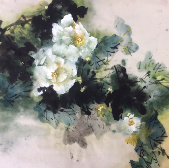 《深居幽谷凡尘中》45x45cm.jpg