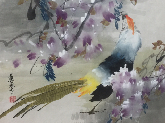 《白羽醉风》40x60cm.jpg