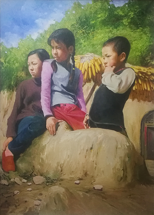 郭银峰作品6《陇原兄妹》.jpg