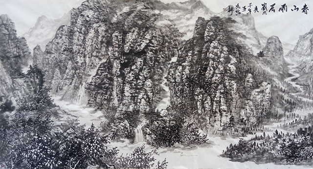 任纪成作品7《春山雨后》.jpg