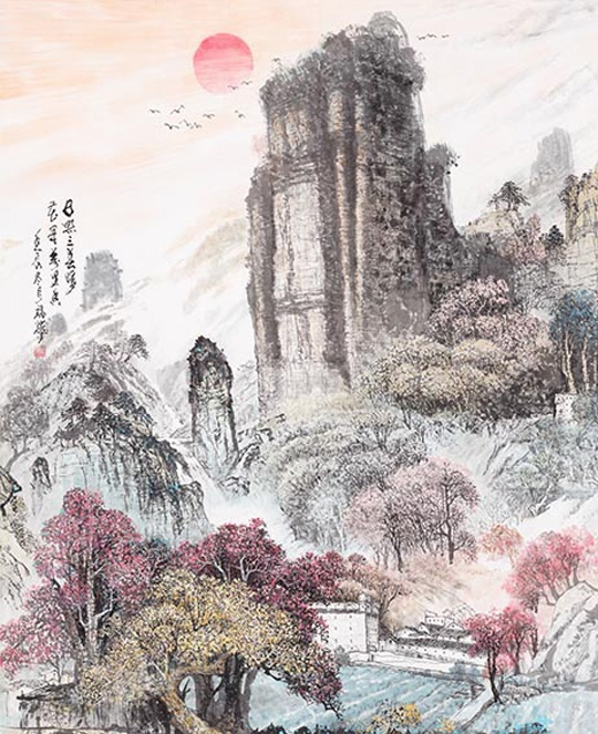 陈福耀作品《日照三春暖-花开万里香》.jpg