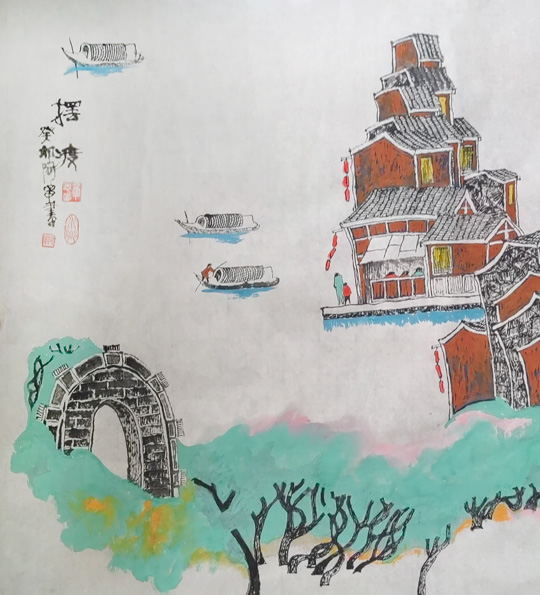 章志华作品5《摆渡》.jpg