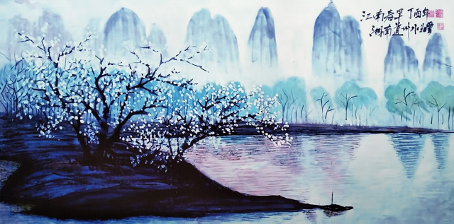 周宣成作品8《江南春早》.jpg