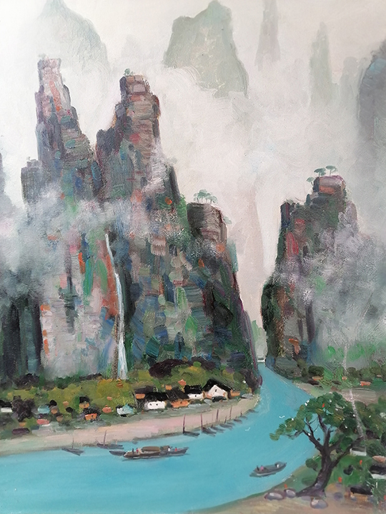 胡勇辉作品10  油画《苦竹河》.jpg