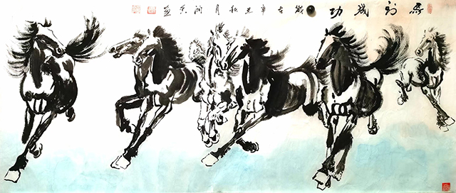 刘润香作品8《马到成功》.jpg
