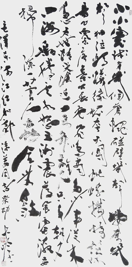王大岭作品8 毛泽东《满江红·和郭沫若同志》.jpg