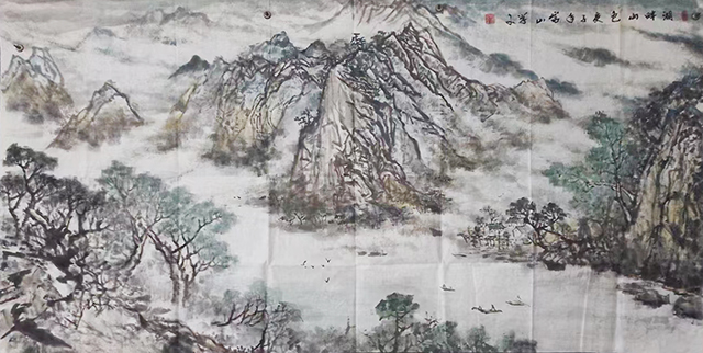 闫学文作品5《湖畔山色》.jpg