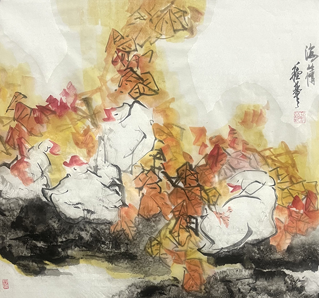 《海之情》45x50cm.jpg
