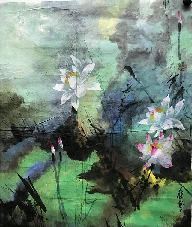 《蒹葭》45x50cm.jpg