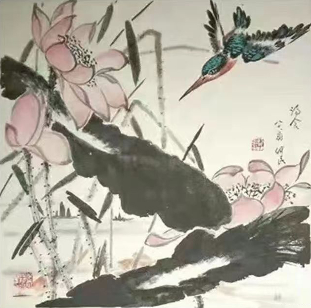 李仲民作品7《得食》.jpg