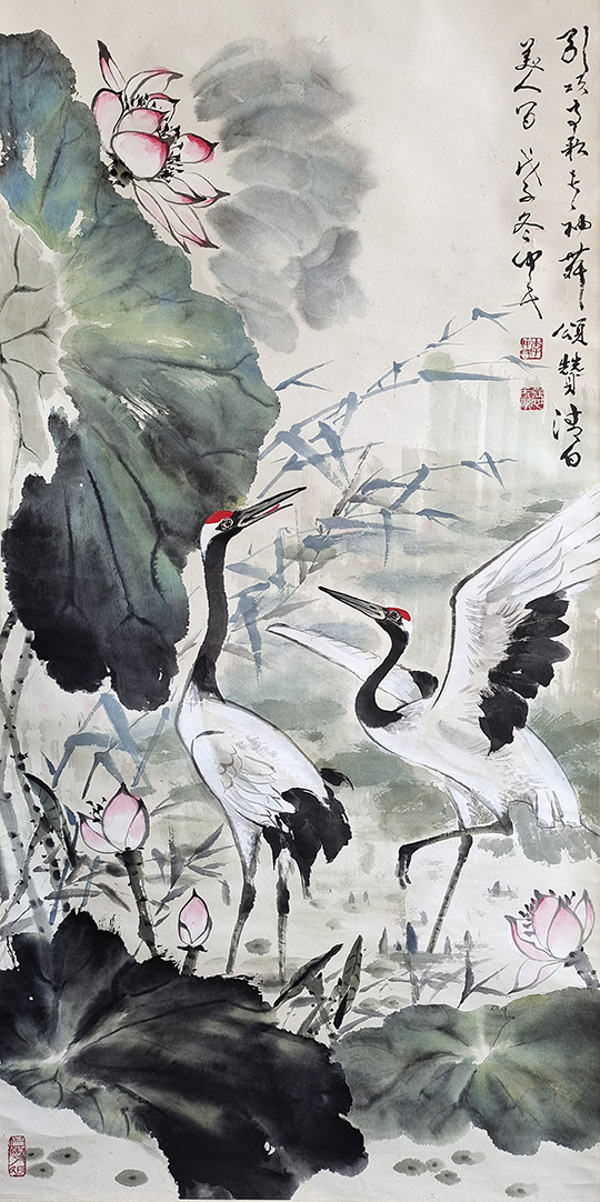 李仲民作品8《清白美人间》.jpg