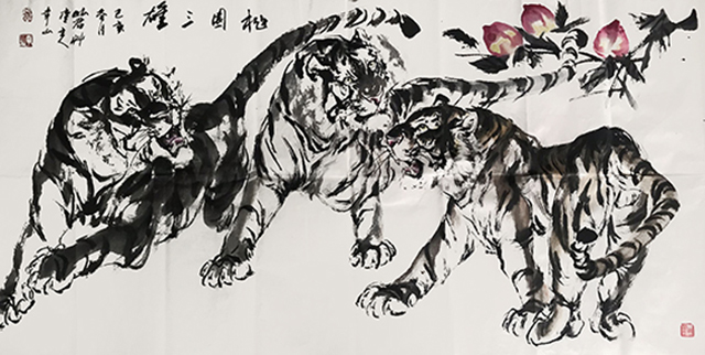 熊幸山作品7《桃园三雄》.jpg