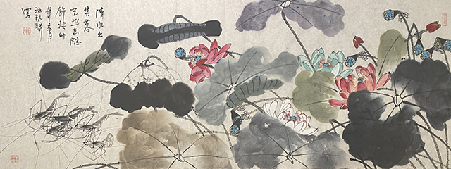 汪铭录作品《清水出芙蓉 天然去雕饰》.jpg