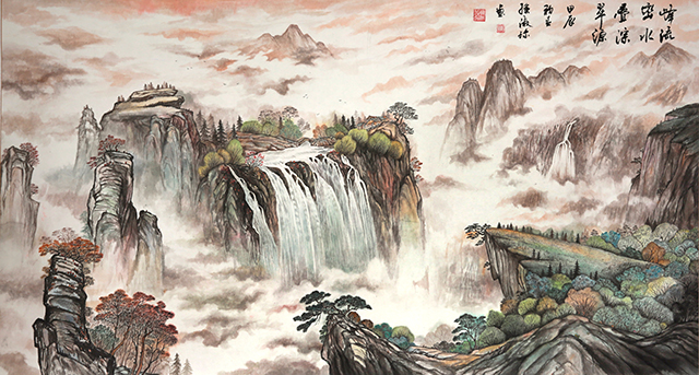 孙淑珍作品7《峰峦叠翠流水漴漴》.jpg